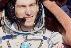 Sergei Krikalev estuvo 312 días consecutivos en el espacio. Foto: GETTY