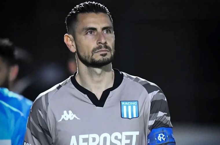 Gabriel Arias, capitán de Racing Club de Avellaneda, lanzó algunas bombas contra el arbitraje tras el 1-2 ante Tigre. Foto: Redes Sociales