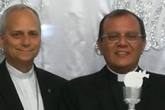 Robert Prevost y  Jorge Millán Cotrina Foto: Jorge Millán Cotrina