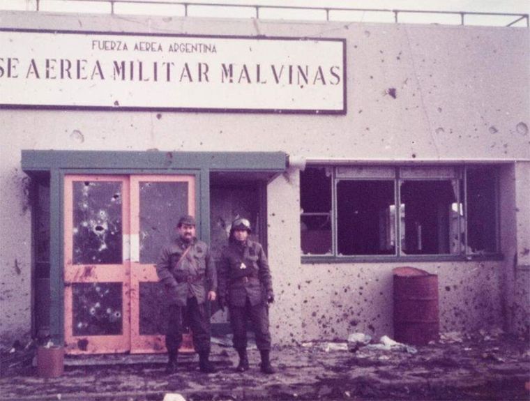 La Base Aérea Militar argentina en las islas Malvinas.&nbsp;