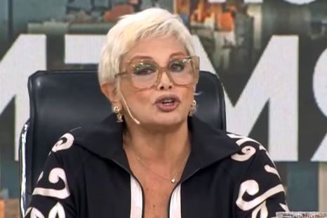 La comediante no se guardó nada. Foto: captura de video/ El Nueve. La comediante no se guardó nada. Foto: captura de video/ El Nueve.