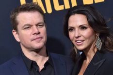 Matt Damon y Luciana Barroso están juntos desde 2003, cuando la pequeña Alexia Barroso tenía 4 años.