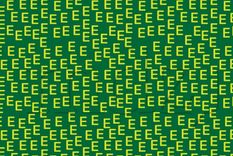 Acertijo visual, reto visual, letra Fuente: MDZ Online