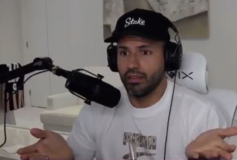 La reacción de Agüero a un audio de su cardiólogo Foto: Archivo