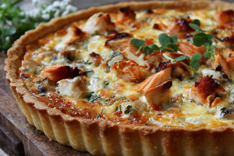 Receta de tarta de pollo y verdura Receta de tarta de pollo y verdura