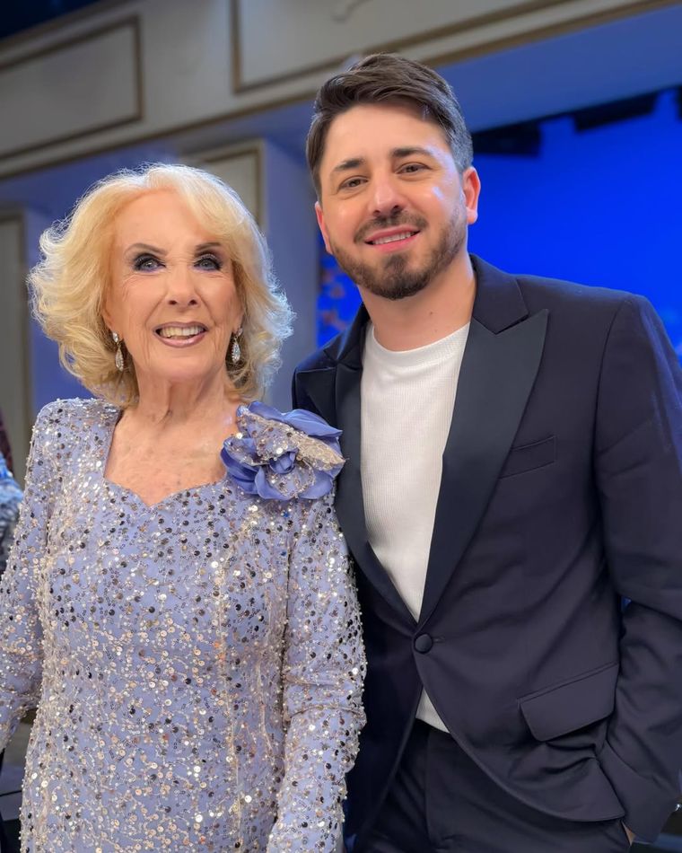 Mirtha Legrand recibió a Pampito en su programa el pasado sábado 14 de junio.