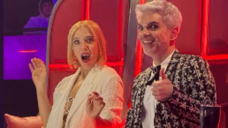 Juliana Gattas le pidió ayuda a Ale Sergi en el programa. Juliana Gattas le pidió ayuda a Ale Sergi en el programa.