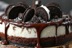 Receta de cheesecake con Oreo