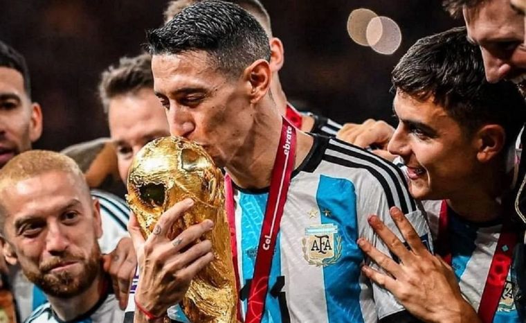 Di María anunció que no estará en el próximo Mundial. Foto: Instagram @angeldimariajm