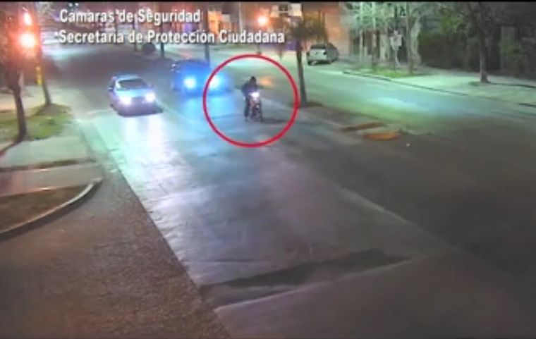 El motociclista sufrió importantes lesiones