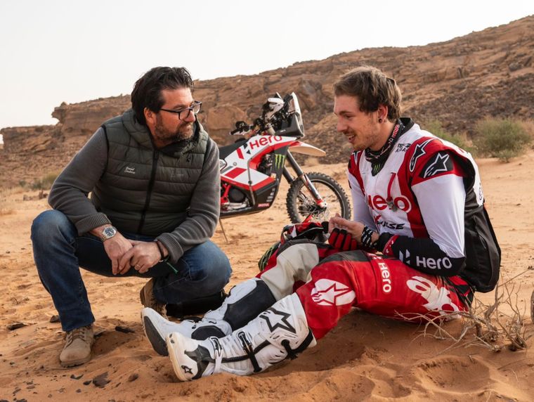Las caídas de Tobias Ebster y Stefan Svitko sacudieron la Etapa 3 del Dakar.