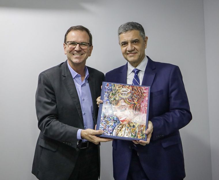Jorge Macri viajó a Río de Janeiro para reunirse con autoridades de la ciudad brasileña.
