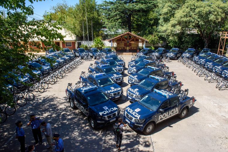 La Policía de Mendoza tiene nuevas camionetas Foto: Gobierno de Mendoza