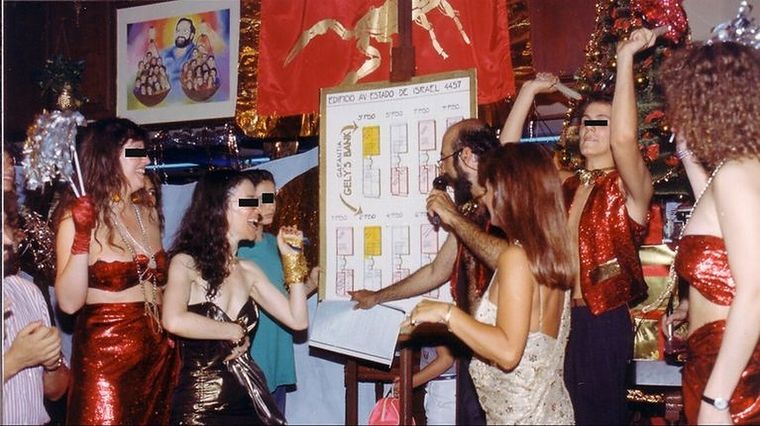 Así eran las fiestas organizadas por la secta Foto: Twitter: @leyantisectas