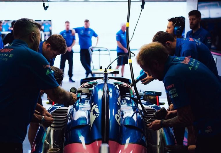 Jornada irregular para Alpine en Baréin.&nbsp;