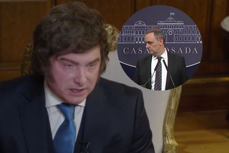 milei revelo que hablo con adorni hace muy poco y que no tiene problemas con el