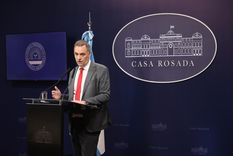 El vocero presidencial habló tras la polémica decisión. Foto: Prensa Presidencia