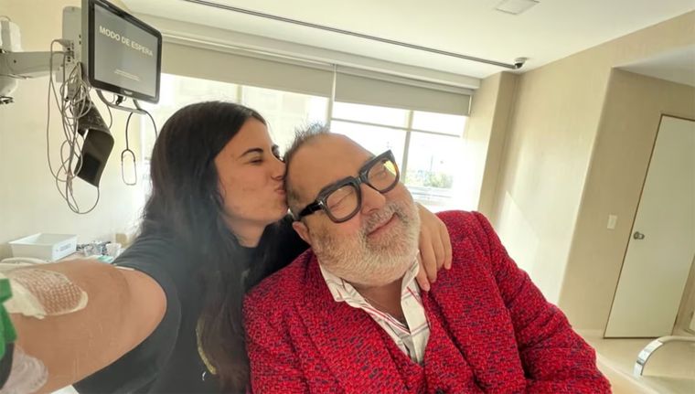 Lola Lanata recordó este domingo a su padre de una manera muy emotiva. Foto: Instagram @lolitalanata