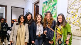 Amigas y arte. Foto: Sebastián Sena
