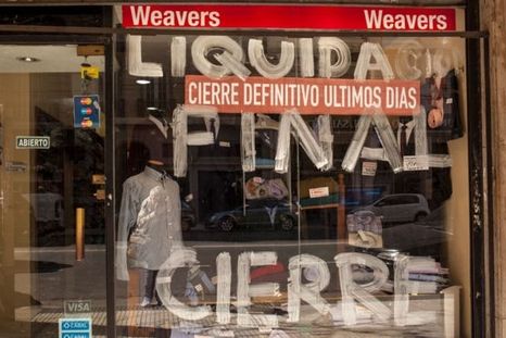 Miles de emprendimientos como este ya habían cerrado en los últimos dos años, en medio de una severa recesión.