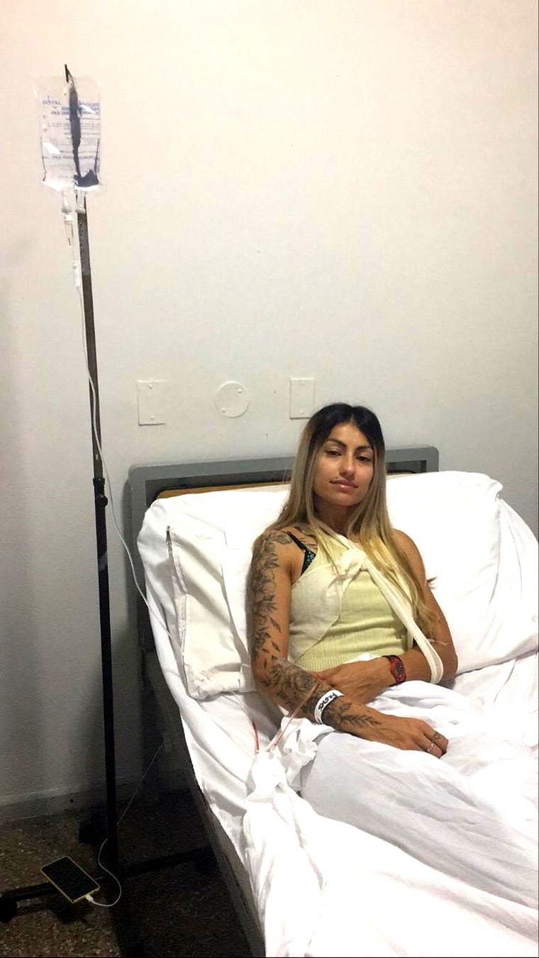 Natalia conversó con este diario desde una clínica