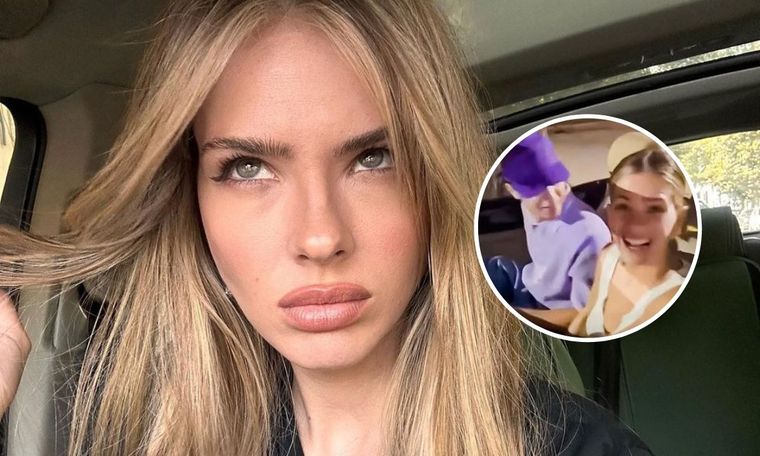La China Suárez tomó una decisión sobre el auto que le regaló Rusherking en su cumpleaños La actriz y el cantante están separados