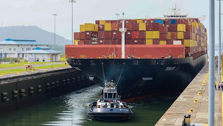 El Canal de Panamá reducirá el tránsito de buques por los efectos de El Niño El Canal de Panamá reducirá el tránsito de buques por los efectos de El Niño