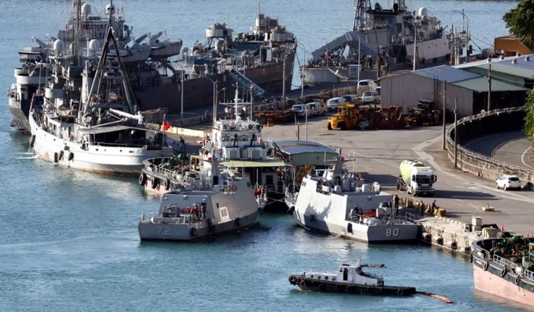La Marina de China navega la zona constantemente y Estados Unidos no baja su atención. Foto Efe La Marina de China navega la zona constantemente y Estados Unidos no baja su atención. Foto Efe