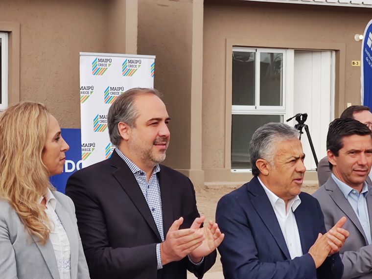El convenio fue firmado por el intendente de Maipú, Matías Stevanato, y el gobernador Alfredo Cornejo.