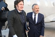 Cornejo junto a Milei. Foto: Archivo