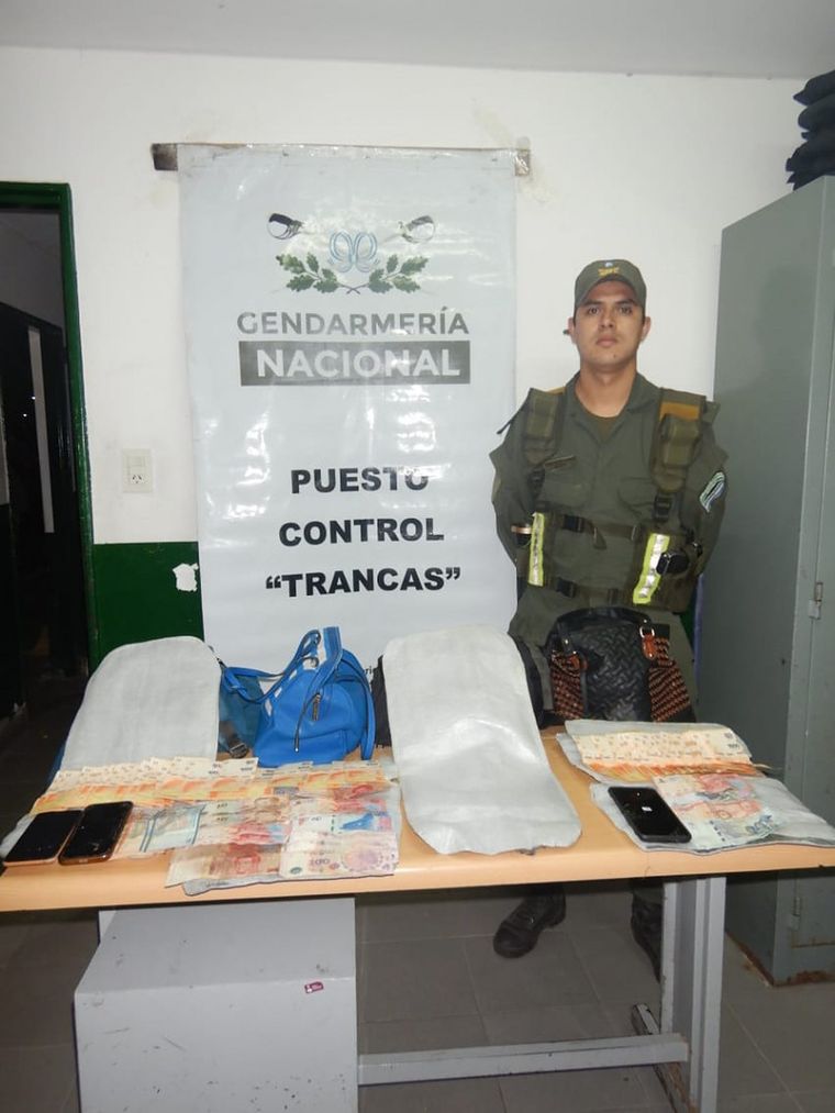 Los elementos fueron secuestrados por Gendarmería Nacional