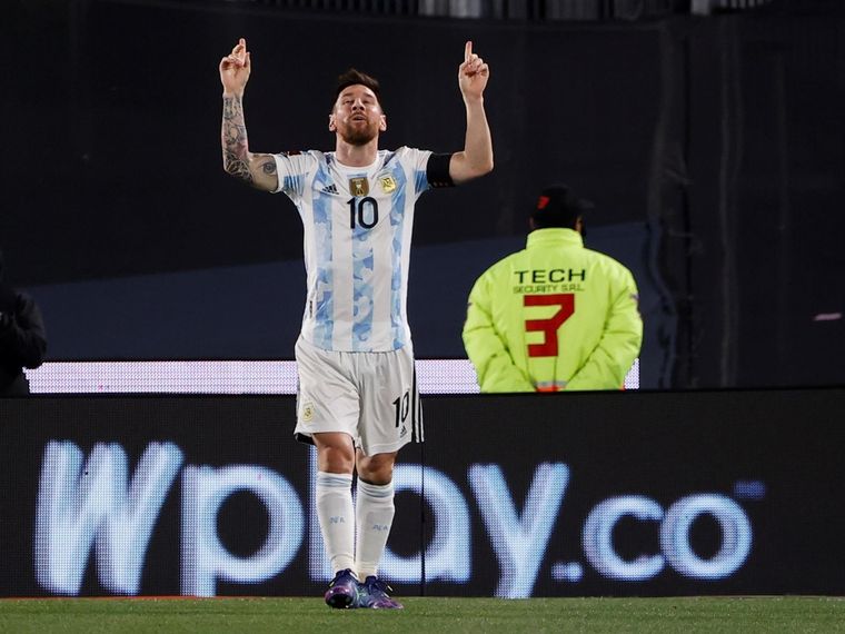 Lionel Messi, capitán de Argentina. Foto: EFE