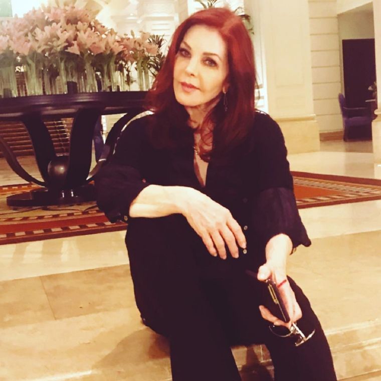 Priscilla Presley fue la esposa del cantante Elvis Presley.
