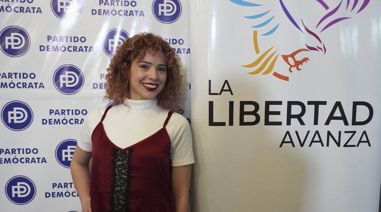 Lourdes Arrieta, la libertaria mendocina de Javier Milei Foto: Rodrigo DAngelo / MDZ