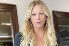 claudia fontan sufrio un grave accidente casero y tiene que usar un baston para caminar