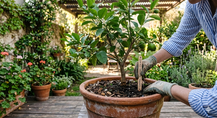 Los limoneros se pueden plantar en maceta y los cuidados para mantenerlos fuertes son sencillos. Fuente: IA Gemini. Los limoneros se pueden plantar en maceta y los cuidados para mantenerlos fuertes son sencillos. Fuente: IA Gemini.