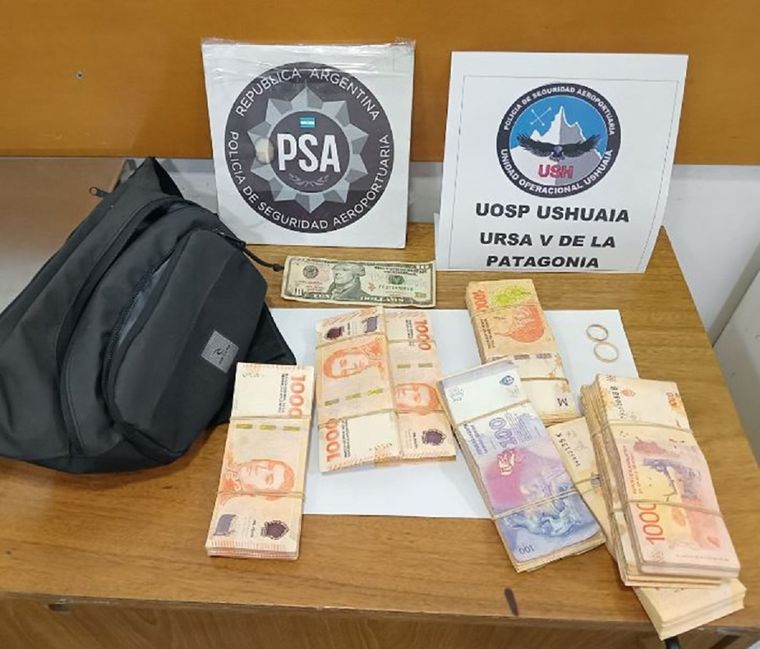 La organización narco criminal se dedicaba a producir y transportar estupefacientes hacia el Sur argentino Foto: Policía de Seguridad Aeroportuaria