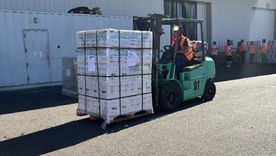 Los productos mendocinos ya se encuentran en viaje al norte del continente y en los próximos días arribará al puerto estadounidense. Foto: ProMendoza