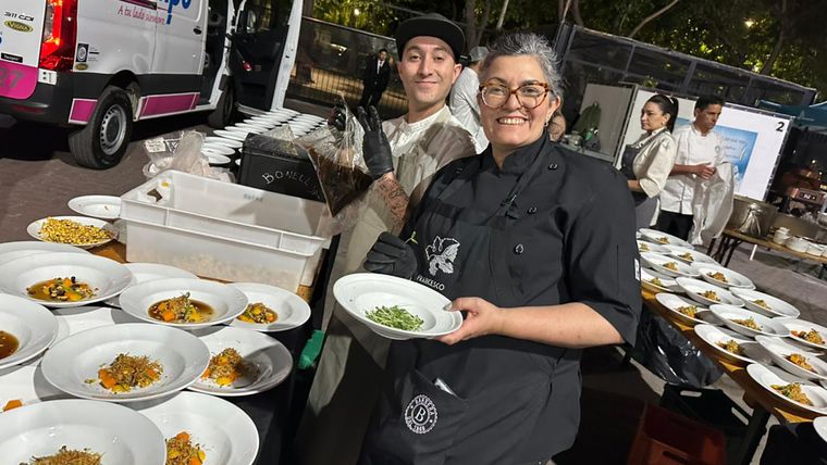 Ana Paula Gutiérrez, súper alegre. Ana Paula Gutiérrez, súper alegre.