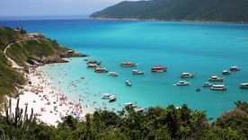Estas playas de Brasil reciben turistas durante todo el año. Estas playas de Brasil reciben turistas durante todo el año.