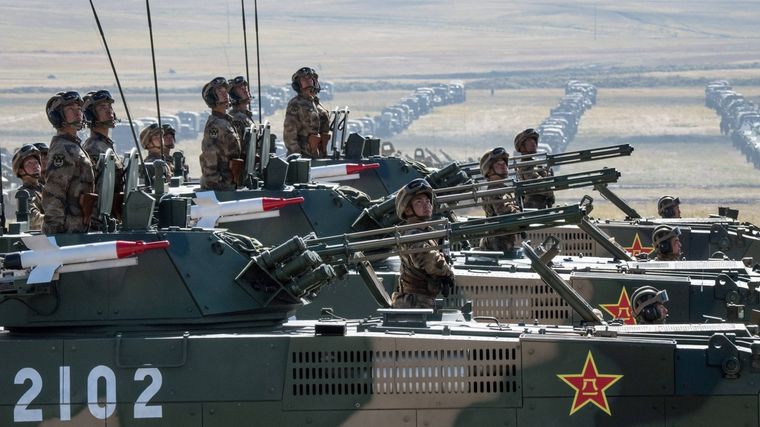 China posee una de las fuerzas más poderosas del planeta. Foto: Afp.