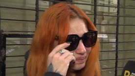 El quiebre de la cantante al recordar la difícil situación. El quiebre de la cantante al recordar la difícil situación.