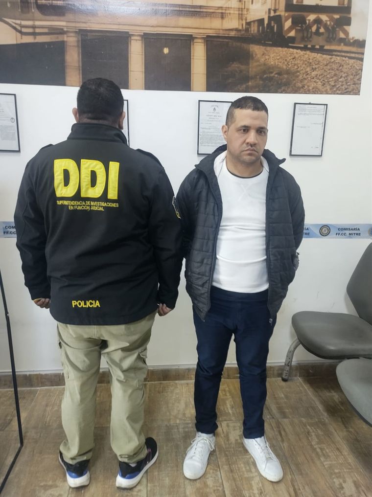 Detienen a Luis Edgardo Quintero Cedeño, el principal sospechoso por el femicidio de Nancy Elizabeth Ríos. Foto: DDI San Martín