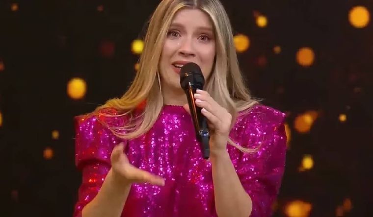 Laurita Fernández se emocionó hasta las lágrimas en su despedida de Bienvenidos a bordo.