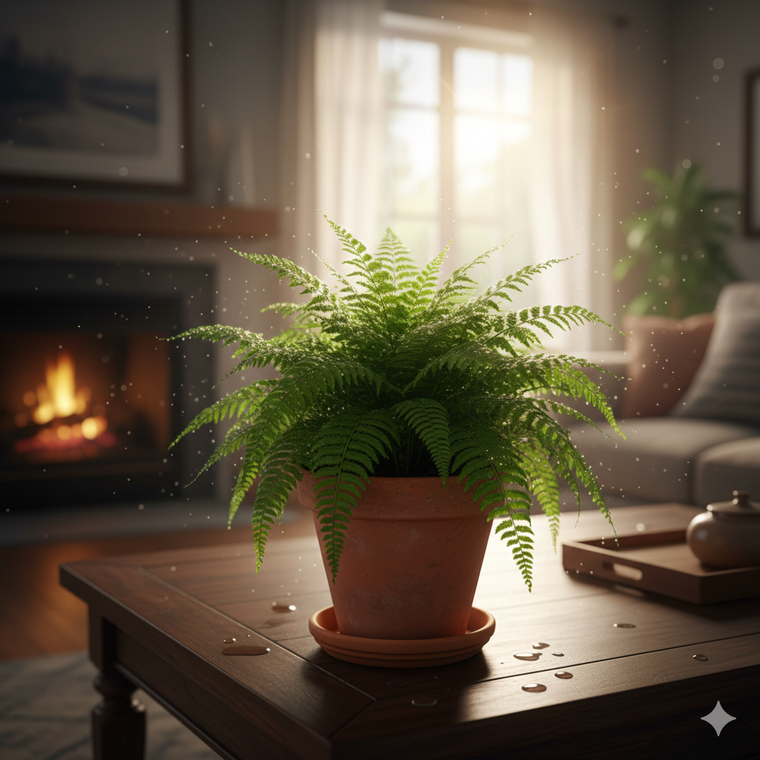 Una planta que ama la humedad. Fuente. IA Gemini.