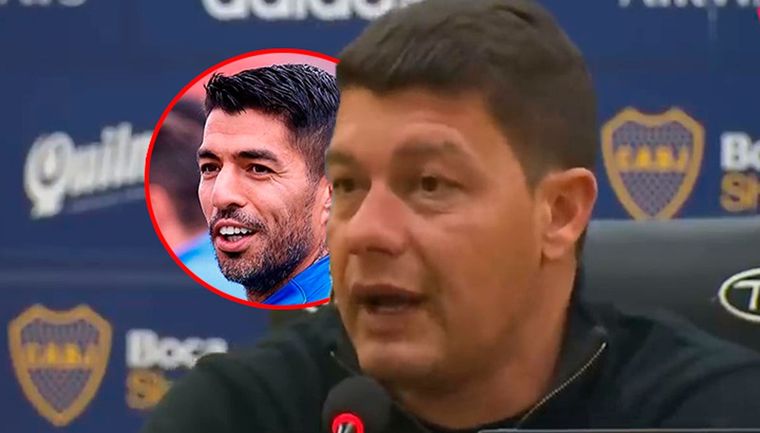 Battaglia habló sobre la posibilidad de que Suárez llegue a River.