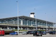 El aeropuerto fue evacuado preventivamente. Foto: Wikipedia. El aeropuerto fue evacuado preventivamente. Foto: Wikipedia.
