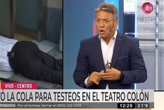 El movilero de El Nueve que se descompensó mientras salía al aire