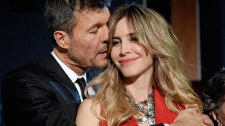 Marcelo Tinelli y Guillermina Valdés