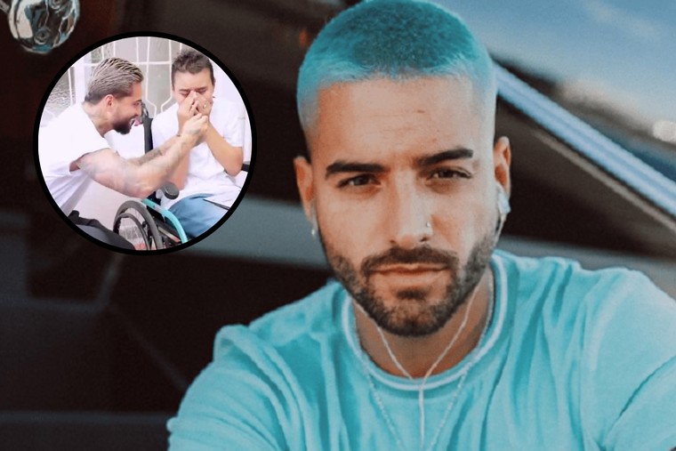 MALUMA SORPRENDIÓ A UN FANÁTICO. EL ARTISTA LE REGALÓ UNA CASA A UN NIÑO.